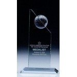 Customized Medium Jade Golf Tower Trophy