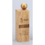 Luna Golf Tower Award, 9 3/4"H Custom Imprinted