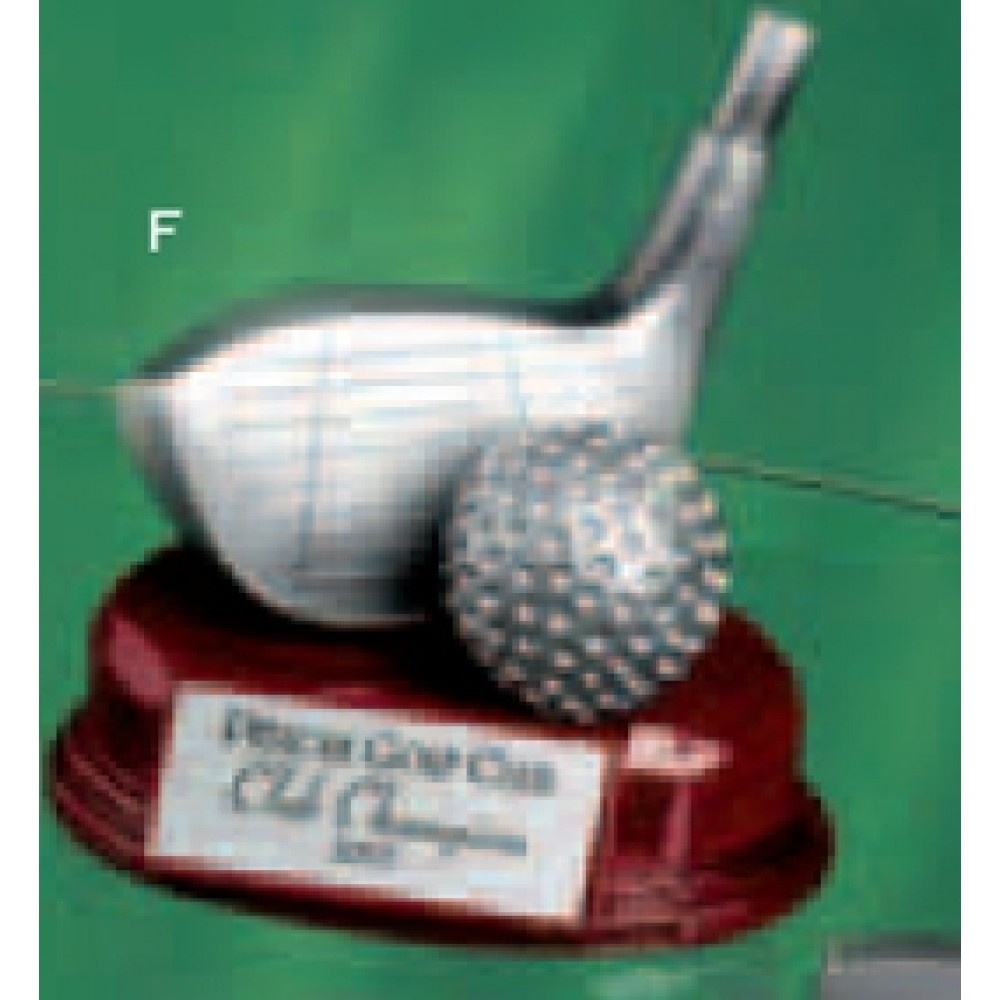 Golf Driver Trophy Custom Imprinted