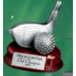 Golf Driver Trophy Custom Imprinted