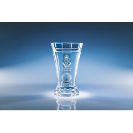 Custom 12" Trans Golf Cup Crystal Award  Custom 12" Trans Golf Cup Crystal Award