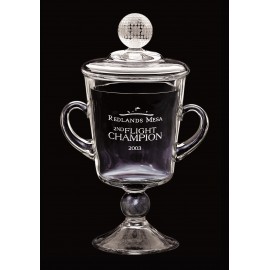 10" Cup Ranier Golf Award w/Golf Ball Topper Custom Branded  10" Cup Ranier Golf Award w/Golf Ball Topper Custom Branded