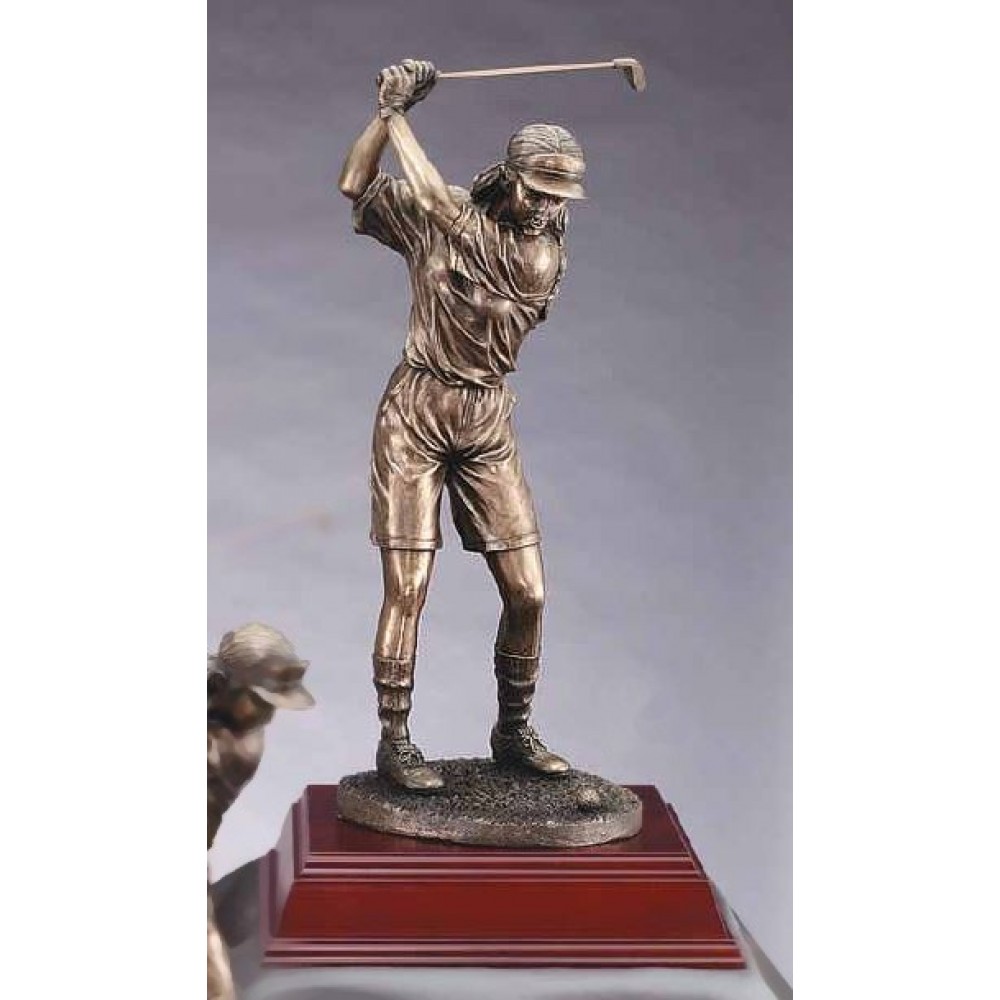 Majestic Resin Female Golfer (18 1/2") Custom Branded Majestic Resin Female Golfer (18 1/2") Custom Branded