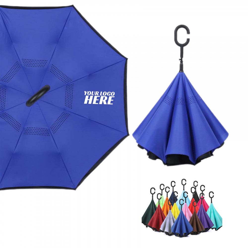 Personalized Double Reverse Umbrella Personalized Double Reverse Umbrella