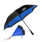 Custom Double Layer Auto Inverted Umbrella.