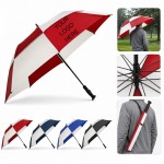 All-Fiberglass Storm-Ready Golf Umbrella with Logo