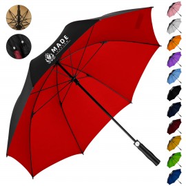 Automatic Open Double-layer Golf Umbrella with Logo