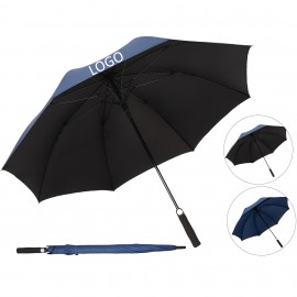 Personalized Automatic Opening Fiber Golf Long Handle Umbrella
