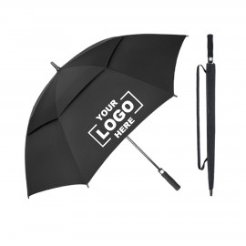 Extra Large Windproof Golf Umbrella. with Logo