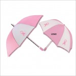 Breast Cancer Awareness Golf Umbrella with Logo