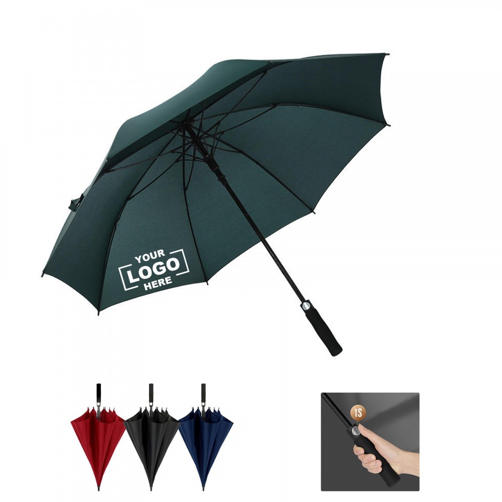 Custom 27" Golf Automatic Open Umbrellas Custom 27" Golf Automatic Open Umbrellas