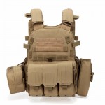 Custom Embroidered Combat Assault Bulletproof Vest