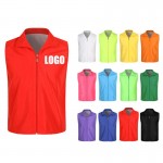 Volunteer Zipper Vest Custom Imprinted