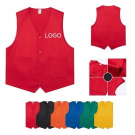 Custom Imprinted Customizable Workwear Vest