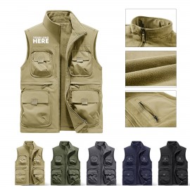 Custom Embroidered Mens Outerwear Vests  Custom Embroidered Mens Outerwear Vests
