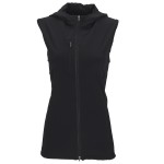 Custom Imprinted Women's Greg Norman Windbreaker Full-Zip Hooded Vest