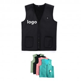 Custom Imprinted Winter Neoprene Unisex Heated Vest  Custom Imprinted Winter Neoprene Unisex Heated Vest