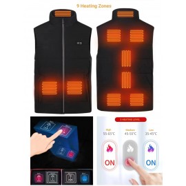 Heating Vest Logo Printed