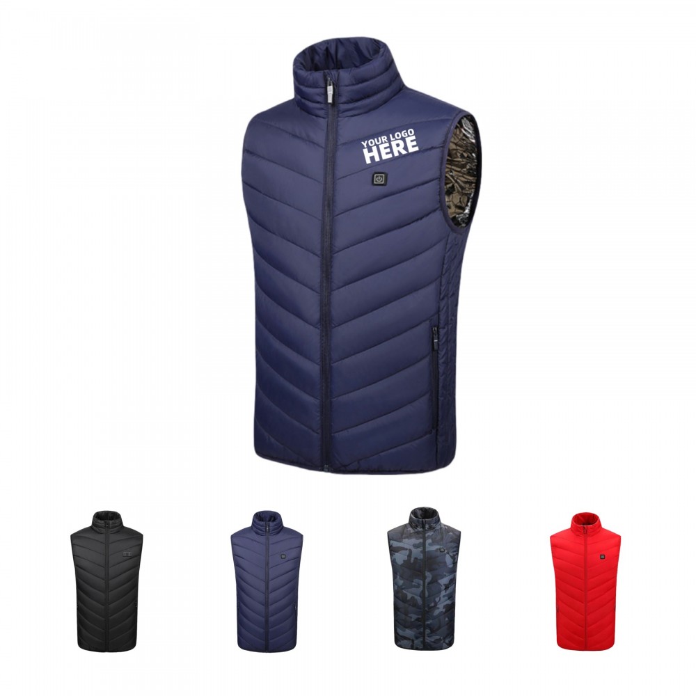 Electric Lightweight Heated Vest Custom Imprinted Electric Lightweight Heated Vest Custom Imprinted