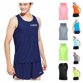 Logo Printed Men's Jersey Tank Top