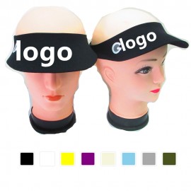 Unisex Classic Sports Sun Visor with Logo