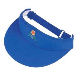 Customized Deluxe Cotton Twill Visor  Customized Deluxe Cotton Twill Visor