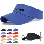 Custom Cotton Twill Outdoor Sport Visor Custom Branded