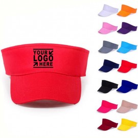 100% Cotton Visor Custom Imprinted