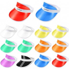 UV Protection Poker Visor Hat with Logo