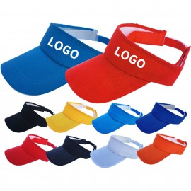 Summer Sun Visor Hat Uv Protection Beach/Tennis Sport Hat with Logo