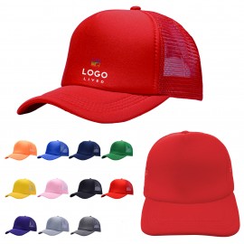 Full Color Visor Baseball Trucker Cap with Logo