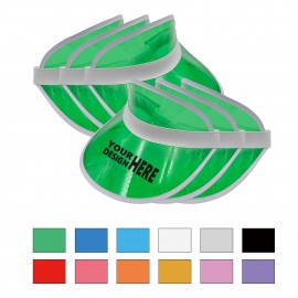 PVC Sun Visor Hat with Logo