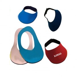 Neoprene Sun Visor with Logo