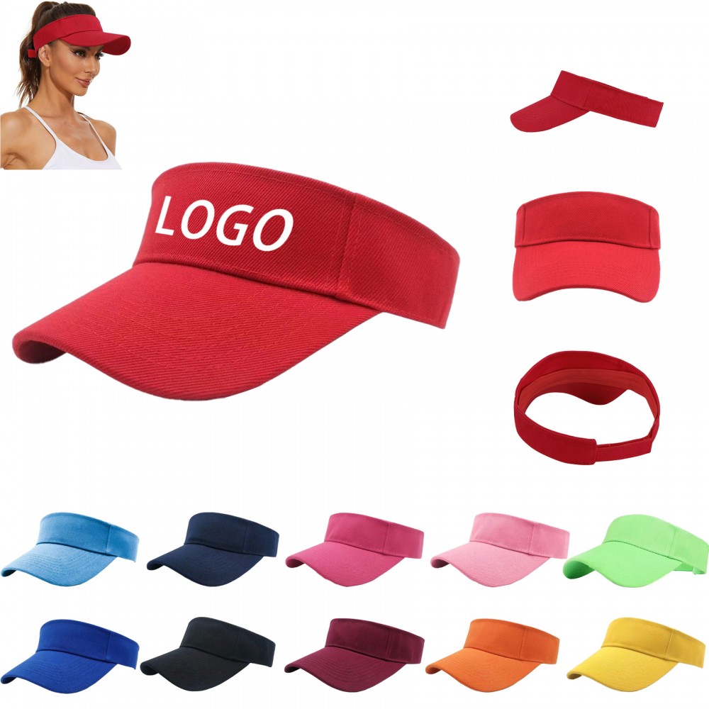 Personalized Sun Visor Hats Personalized Sun Visor Hats