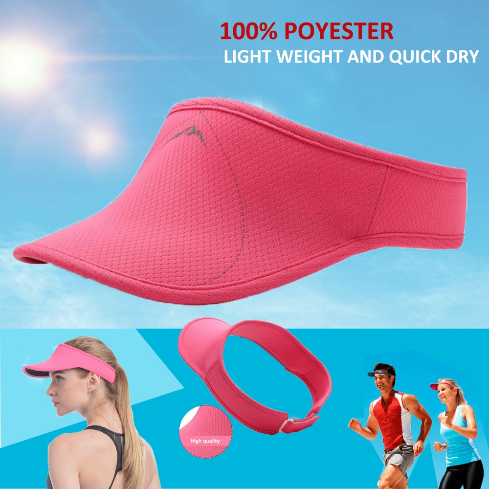 High End Polyester Sports Sun Visor Hat with Logo