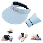 Logo Branded Summer Wide Brim Visor Cap
