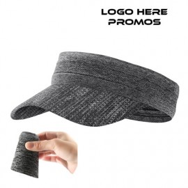 Quick-Dry Sun Visor Hat with Logo