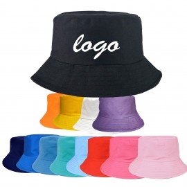 Bucket Sun Hat with Logo  Bucket Sun Hat with Logo