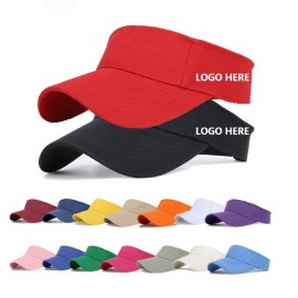 Sports Visor Hat with Logo