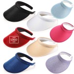 Logo Branded Summer Cotton and Linen Hairpin Sunscreen Hat