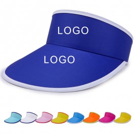 Sport Beach Hat W/ Contrast Visor with Logo  Sport Beach Hat W/ Contrast Visor with Logo