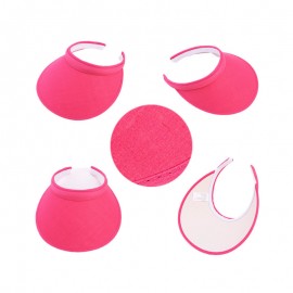 Clip-On Empty Top Visor w/Large Brim with Logo