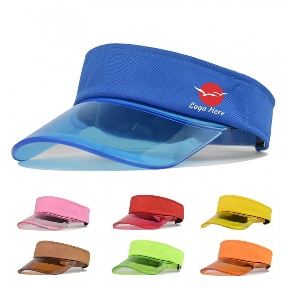 UV Protect Light Flex Brim Airy TPU Sports Visor with Logo UV Protect Light Flex Brim Airy TPU Sports Visor with Logo