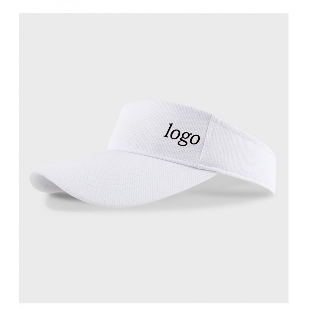 Logo Branded Sun visor adjustable cap summer cap
