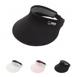 Logo Branded Stiff Sunscreen Tennis Cap