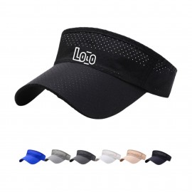 Logo Branded Adjustable Polyester Mesh Visor