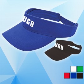 Logo Branded Cotton Visor