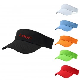 Logo Branded Sun Visor Hat