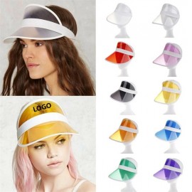 Transparent Summer Sun Visor with Logo