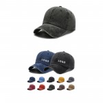 Classic Cotton Baseball Cap with Logo
